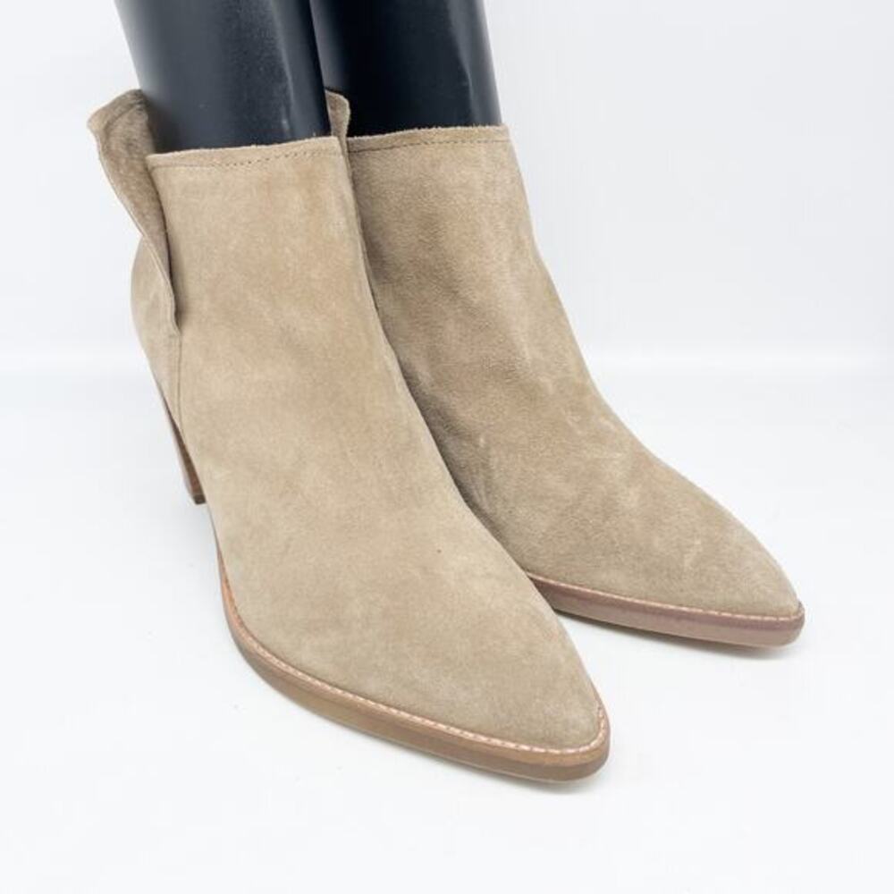 Dolce Vita Women's Spade Zipper Leather Ankle Boots Size‎ 11